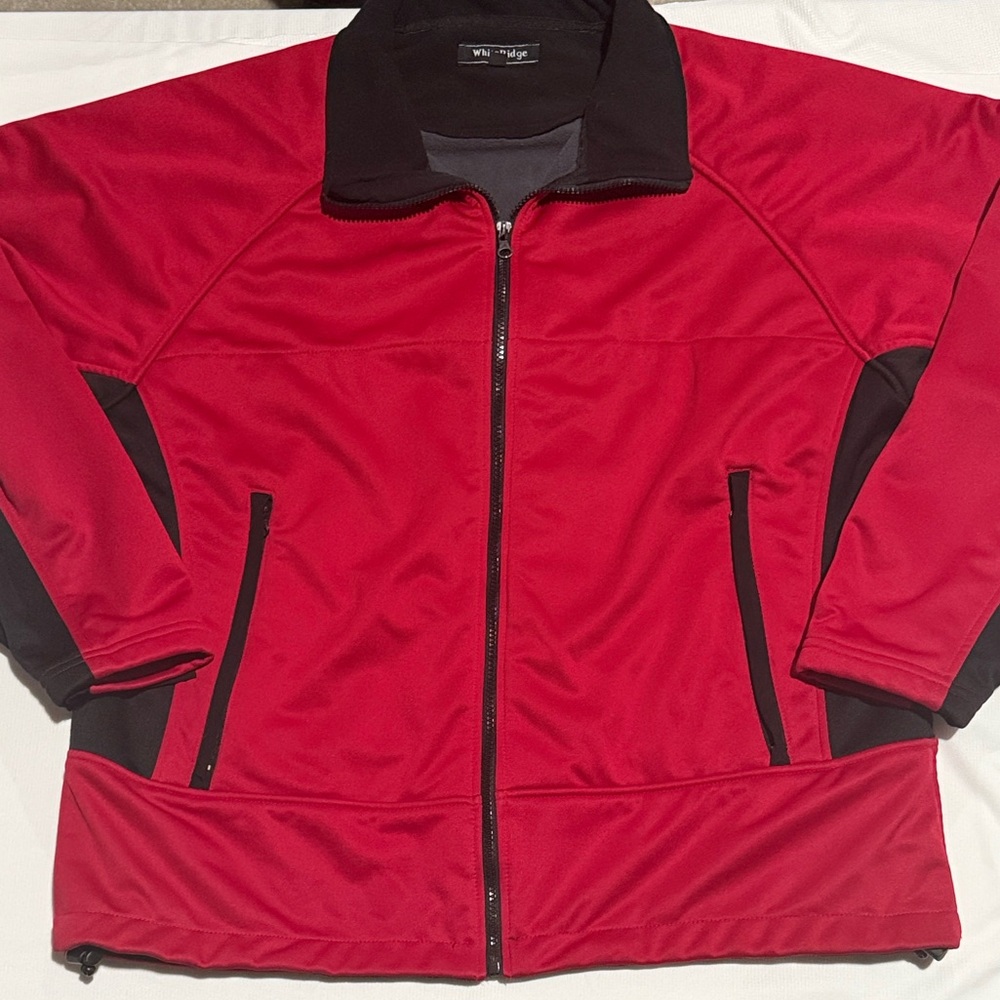 White Ridge Men's XL Fall/Spring Fleece Lined Jacket